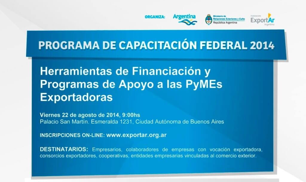 Fundacion Exportar - Herramienas de Financiacin y programa de apoyo a las Pymes Exportadoras
